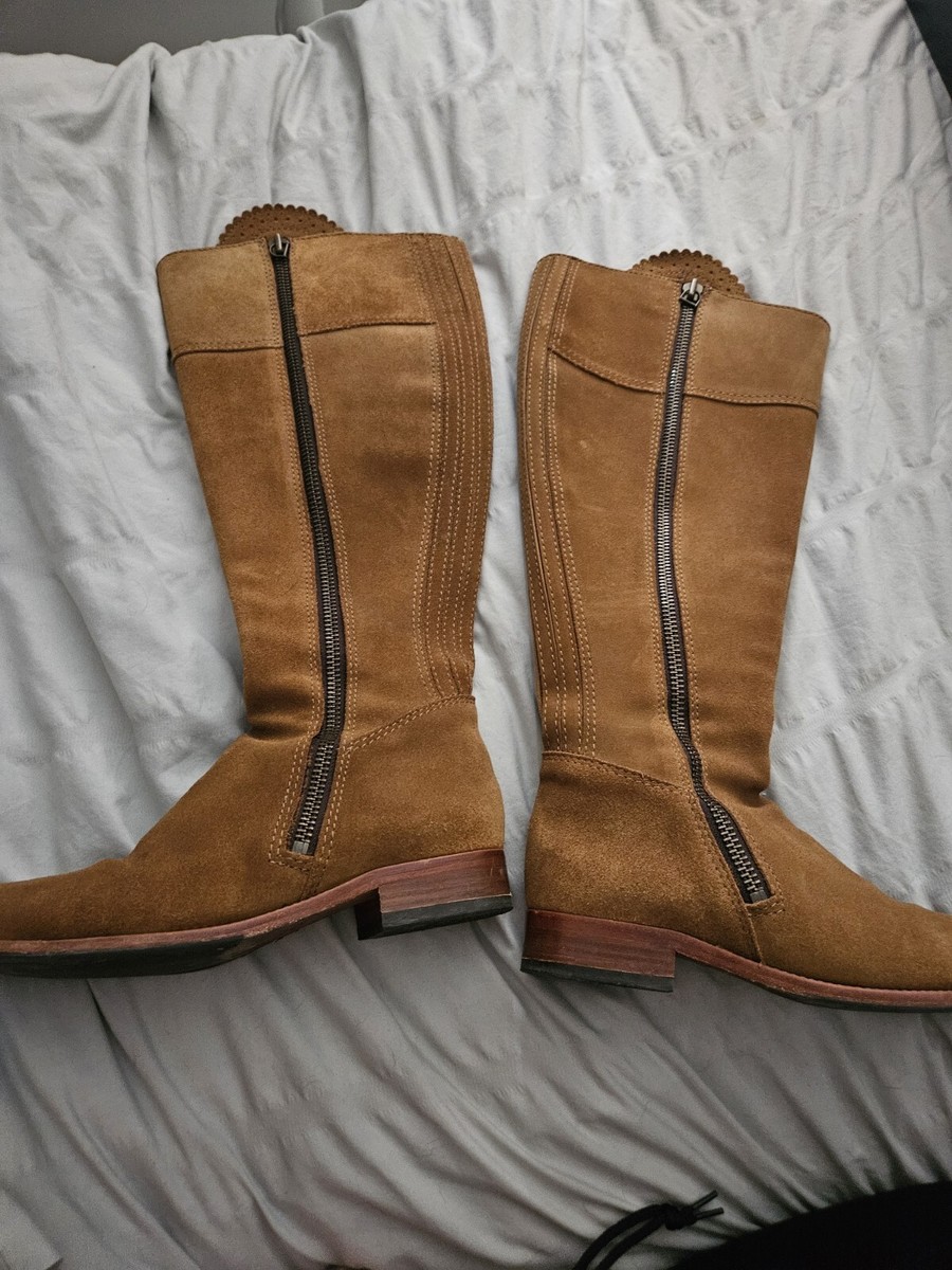 Fairfax Favor Ladies Regina Tan Suede Sporting Fit Boot Size