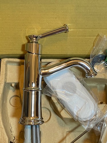 MOEN® Belfield 6402 Einzelloch Eingriff Badezimmerarmatur, poliertes Chrom - Bild 6 von 12