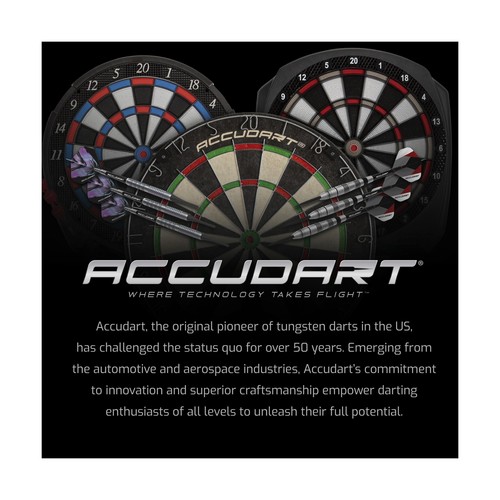 Accudart Nighthawk 2 in 1 LED/Blacklight Bristle Dartboard Surround Set - Off... - Picture 6 of 7