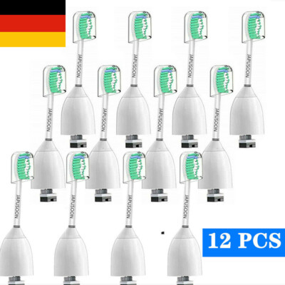 Für Philips Sonicare E Serie HX7022 Elektrisch Sonic Zahnbürste Ersatzköpfe Weiß