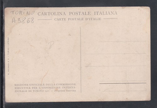 AK Das Alpendorf der Turiner Ausstellung 1911 A3868 - Bild 2 von 2