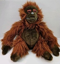 Vintage Walmart Chosun Orangutan Monkey Ape Plush Animal Korea Realistic 16  