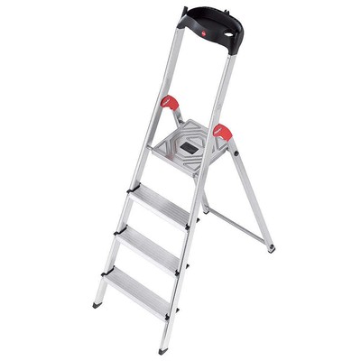 HAILO 8160-407 Platform Stepladder,2-49/64 ft,Al330 lb 20JJ79