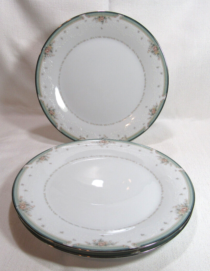 Noritake Philippines 4101 GREENBRIER Four (4) Dinner Plates GC | eBay