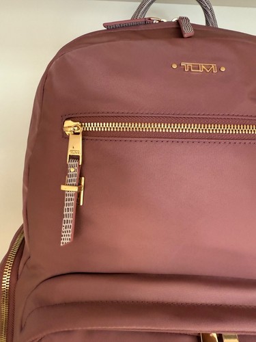 NEW Tumi Voyageur CAREN 17.0” Nylon Laptop Backpack - ORCHID DUSTY ROSE - Picture 8 of 13