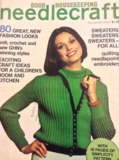 Good Housekeeping Needlecraft Magazine 80 New Looks Fall/Win 1973-74 052018nonrh