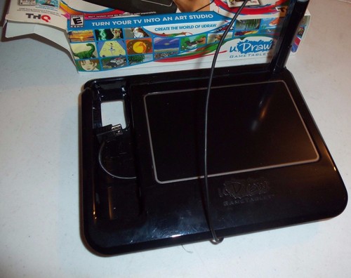Black u Draw Game Tablet with u Draw Studio Game - Nintendo Wii EUC - READ - - Picture 4 of 8