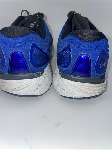 New Balance Mens Size 9.5 D 940v4 Running Course Magnet Marine Blue M940GB4 - Picture 3 of 15