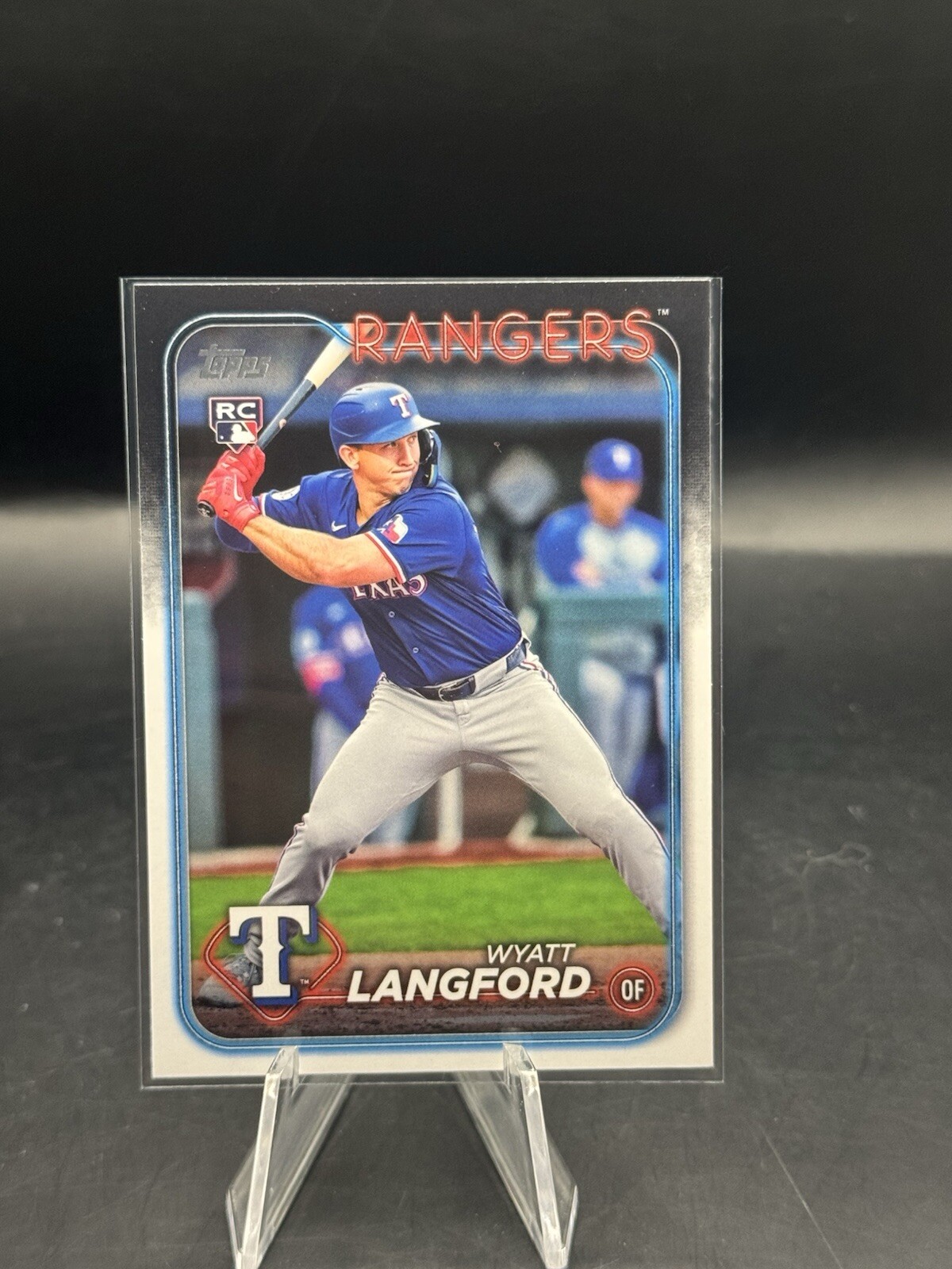 2024 Topps Update Wyatt Langford Rookie #US151 Texas Rangers