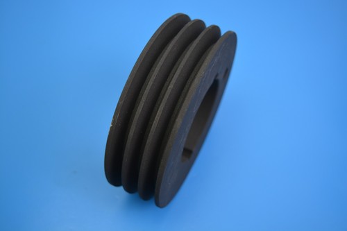 Polea de correa de diámetro cónico acanalado Dunlop SPZ132/3 V. 3 ranuras. Bush 2012. OD 136mm - Imagen 4 de 4