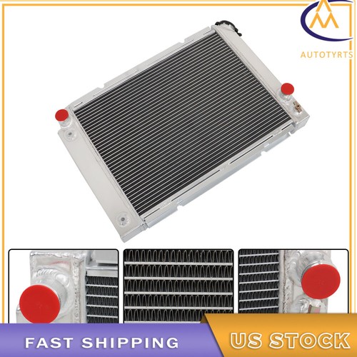 CC828 For 1984 1985-1988 Pontiac Fiero I4 V6 2.5L 2.8L 3 Row Aluminum Radiator - Bild 5 von 12