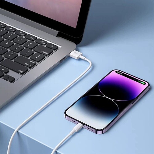 3 X USB iPhone Charger For Apple Long Cable USB Lead 5 6 7 8 X XS XR 11 12 13Pro - Picture 4 of 12