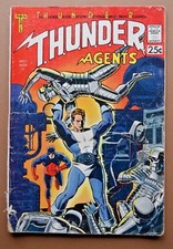 Tower Comics 1965 Thunder T.H.U.N.D.E.R. Agents #1 Dynamo NoMan Menthor VG VG+