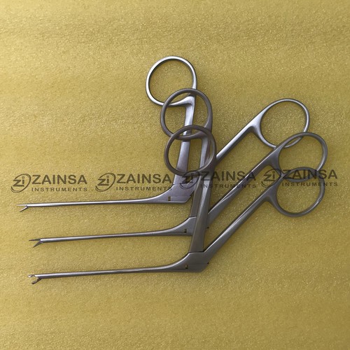 Ear Forceps Set of 3 Pcs, ENT Reusable Surgical Instruments, Used in Ear Surgery - Picture 5 of 7