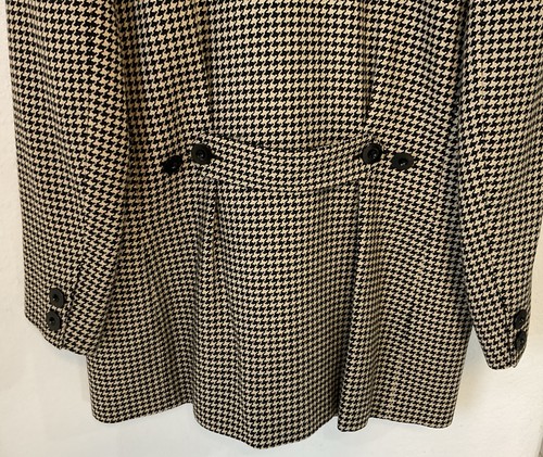 Valentino Miss V Women’s Skirt Jacket Suit Black/Tan Made In Italy **READ** - Picture 10 of 10