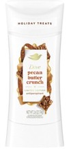 Dove Holiday Treats Antiperspirant Deodorant Stick Pecan Butter Crunch 2.6 OZ