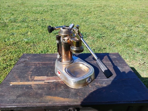 Máquina de palanca manual La Pavoni Europiccola portafiltros máquina de café espresso - Imagen 8 de 8