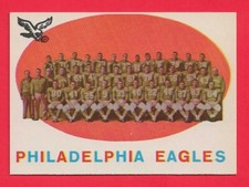 1959 Topps #31 Philadelphia Eagles Team Card NrMt very nice