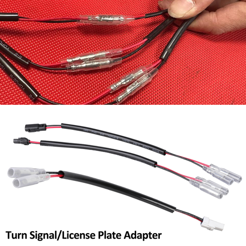 License Plate Light Adapter Leads Plug Connector For Aprilia Tuono V4 RSV4 1100 - Picture 26 of 26