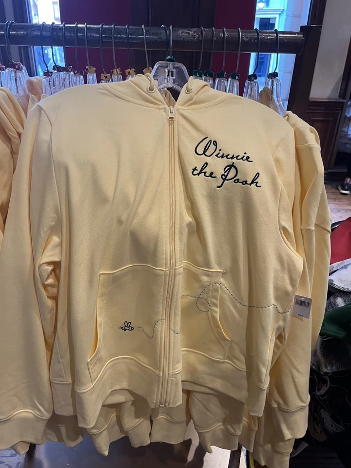 Chaqueta con Capucha Winnie The Pooh Parques Disney L XL NUEVA Capucha Tiene Cara de Poohs Con Oreja Foto 2 de 4