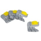 Zodiac MX8/MX8EL Automatic Pool Cleaner Cyclonic Scrubbing Brush 4 Pack R0714400