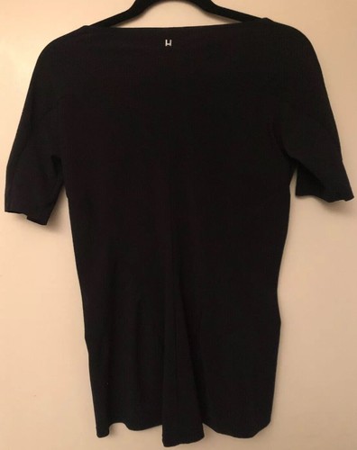 Yoga Shirt Active Gym Haven Collective Women's Top Stretch Knit Size 1 Black - Bild 3 von 7