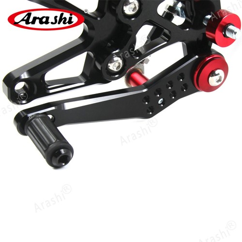 Racing Footrest Rearsets Foot Pegs Pedal For Triumph Daytona 675 675R 2013-2018 - Picture 9 of 9
