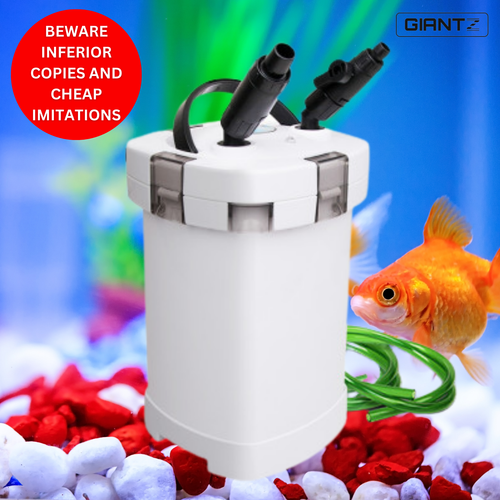 Giantz Aquarium Filter Pump External Canister Aqua Fish Tank Water Filter Pumps - Picture 11 of 13