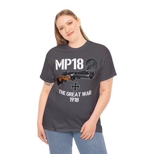 MP18 T-Shirt Maschinengewehr Erster Weltkrieg Der große Krieg - Bild 41 von 49