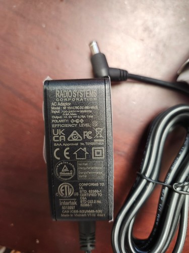 🔥🔥Radio Systems Corporation 10V 0.375A Power AC Adaptor NF10V-075C-DC🔥🔥 - Picture 2 of 5
