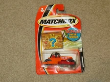 Matchbox Treasure Chest #71 Road Roller Orange MOC 2004