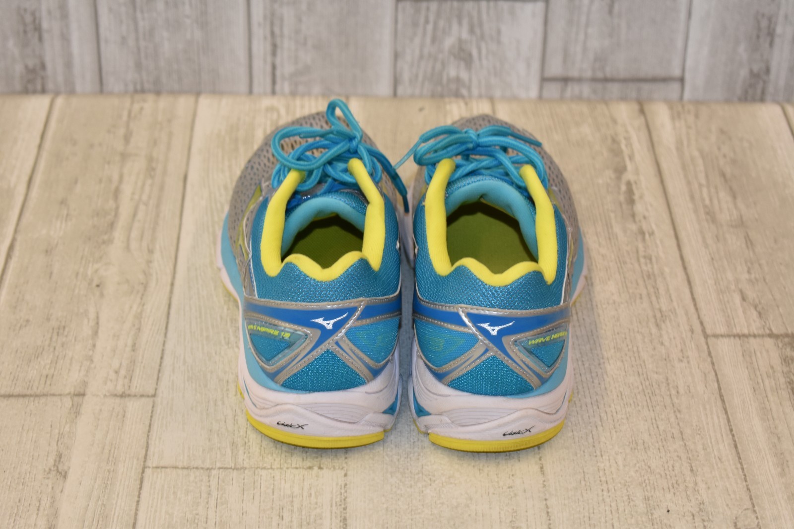 Zapatillas running running running Mizuno Wave Inspire 13-Para Mujer Talla 10.5, gris Amarillo Azul b22ae6 Zapatillas running running running Mizuno Wave Inspire 13-Para Mujer Talla 10.5, gris Amarillo Azul b22ae6