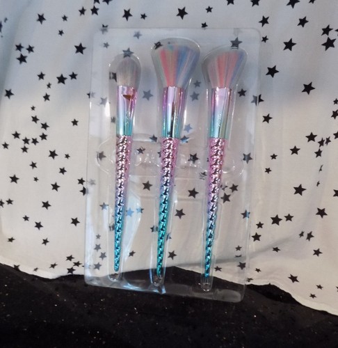 Unicorn Makeup Brush Set Rainbow Cala *NEW - Picture 2 of 5