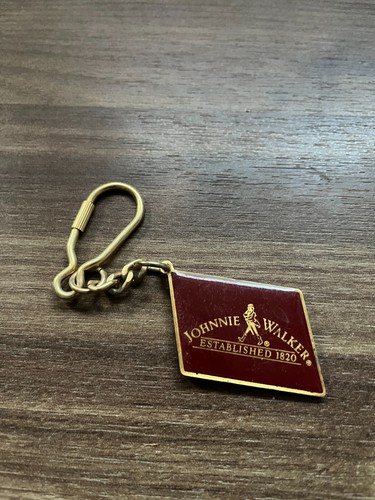 Vintage Johnnie Walker Red Label Schlüsselanhänger - Messing Sammlerstück Scotch Whiskey - Bild 3 von 3