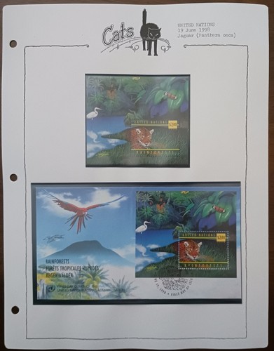 UN - REGENWÄLDER - BRIEFMARKEN & FDC - POSTFRISCH - #448 - Bild 6 von 7