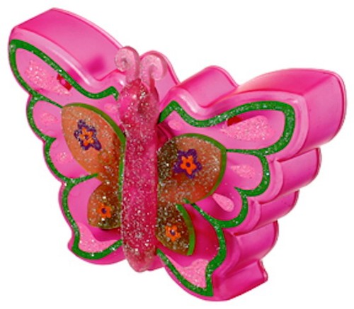Girls Bedroom DOORBELL - BUTTERFLY room door bell buzzer light lights up chimes