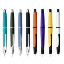 1xMAJOHN A2 Press Fountain Pen Retractable EF Gift Office Smooth Gift Writing#zh