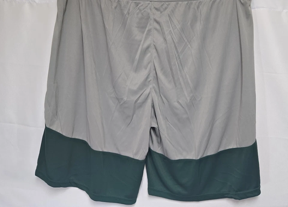 男式 Fanatics NFL 绿湾包装工队大高涤纶标志足球短裤 — 第 2/3 张图片