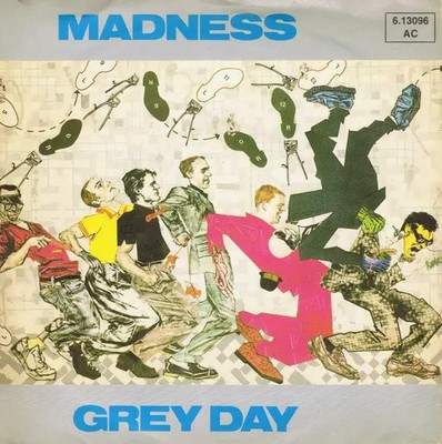 Madness Grey Day Vinyl Single 7inch NEAR MINT Stiff Records
