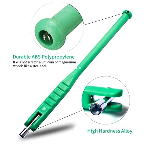 Herramienta de extracción de núcleo de válvula de neumático sin arañazos, vástago de válvula de neumático de alta intensidad - Imagen 2 de 6