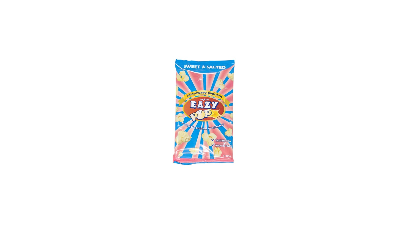 KO-LEE Eazypop Sweet and Salted Flavour Microwave Popcorn, 85 g (Pack of 16)