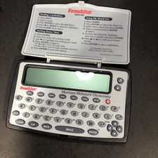 Franklin MWD-450 Dictionary w/ Spell Correction Electronic Merriam-Webster