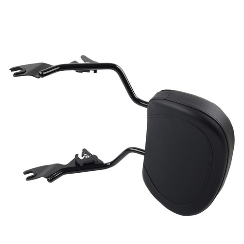 Black Sissy Bar Luggage Rack Fit Harley Road King Touring Street Glide 2008-2016 - Picture 11 of 13