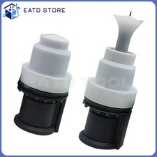 New 2 Pcs Wg C4 Spray Gun Electrostatic Powder Coating Flat and Round Nozzle