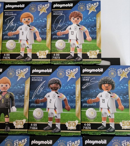 17 verschiedene Playmobil EM 2024 DFB Fußball Stars / ORIGINAL VERPACKT ! - Bild 3 von 6