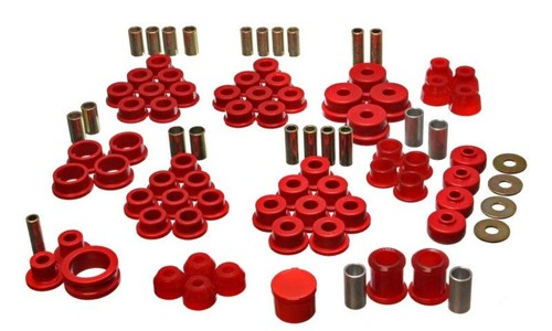 Energy Suspension Red Hyper-flex Master Bushing Set for 84-95 Chevrolet Corvette - Picture 2 of 4