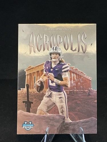 2025 Bowman U Chrome Avery Johnson - Acropolis - Kansas State A-1 - Picture 3 of 3