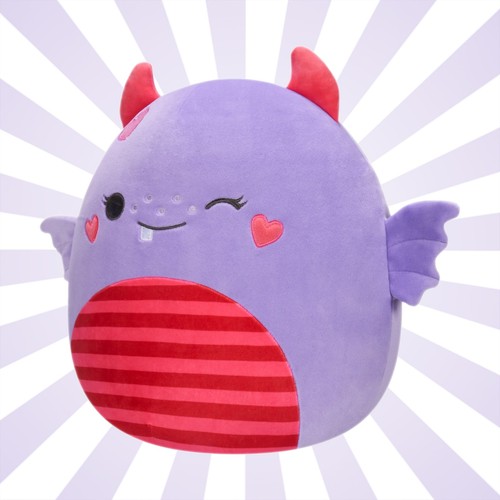 Squishmallows Atwater Monster 8" Valentines Day Soft Plush Stuffed Animal NWT - Picture 2 of 3