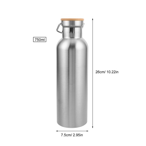 Isolationskessel Im Freien Reisen Wasserflasche Zum Laufen Isoflasche - Bild 8 von 12