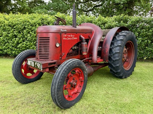 1950 David Brown Cropmaster Vintage Tractor Bamford Finger Bar Mower Original